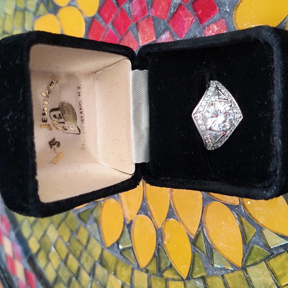 Man made 2 ct. diamond